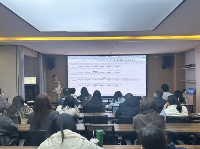 1764558155650410.png 數(shù)智電商教研組組長趙李琳分析各專業(yè)課的成績狀況.png